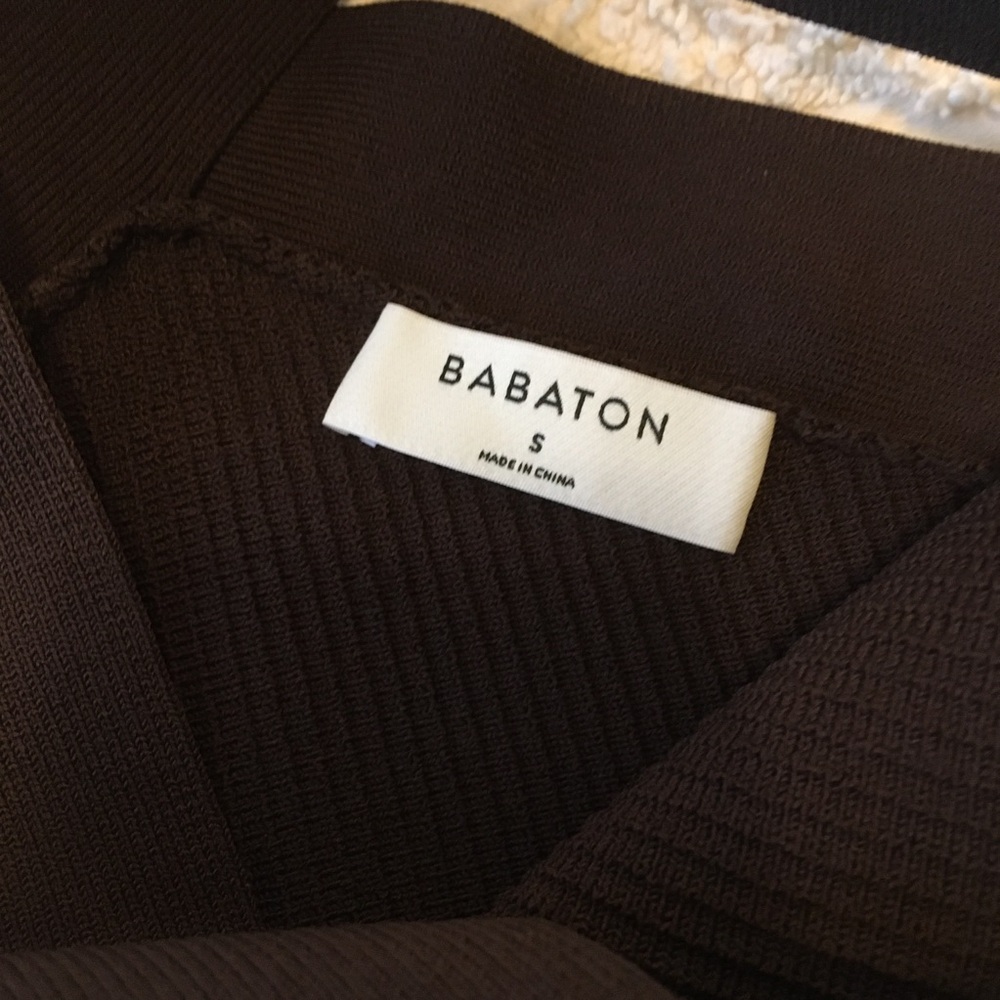 ARITZIA BABATON SMALL Elegant Brown Halter Dress - Picture 5 of 5